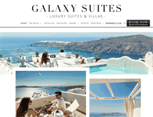 Tablet Screenshot of galaxysuites.gr